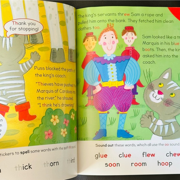 Miles Kelly Learn to Read Puss In Boots 👢 Get Set Go Phonics Paperback Book - Picture 5 of 5